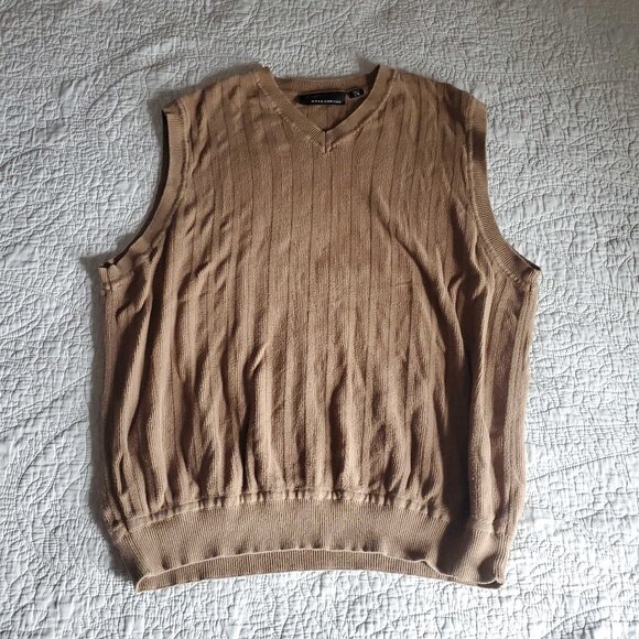 Vintage Style Brown Vest - Picture 1 of 4